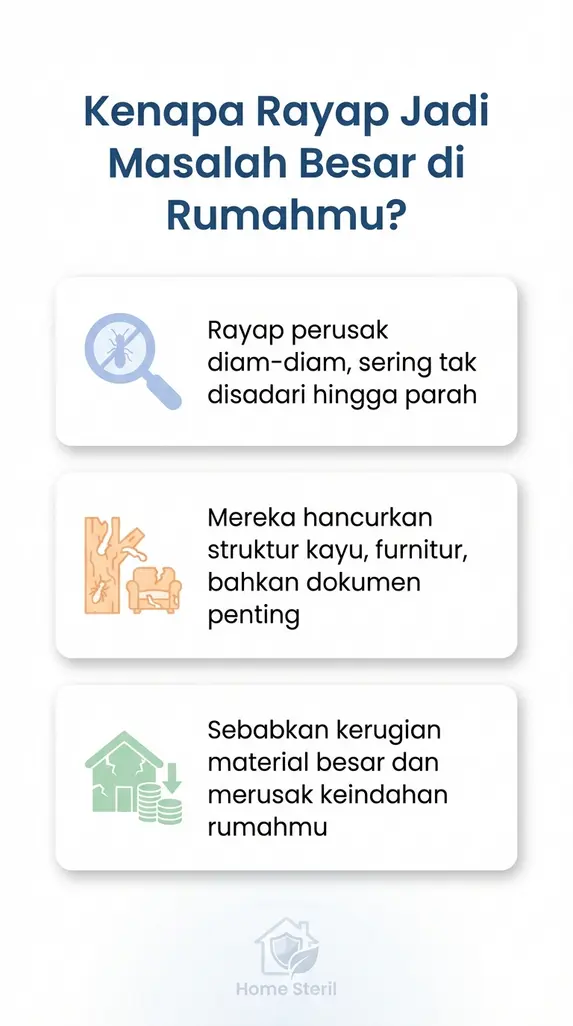 Kenapa Rayap Jadi Masalah Besar di Rumahmu?
